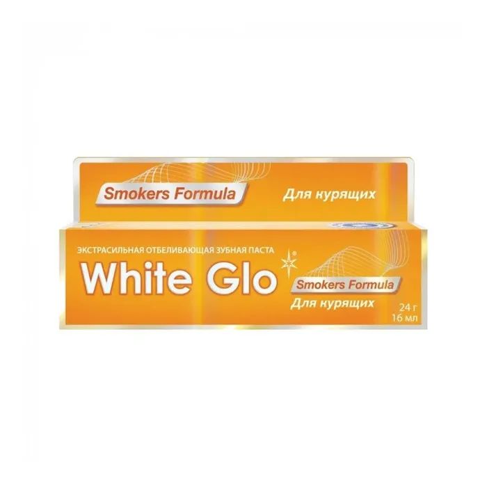 Зубная паста White Glo Відбілювальна Для курців 24 г Фото