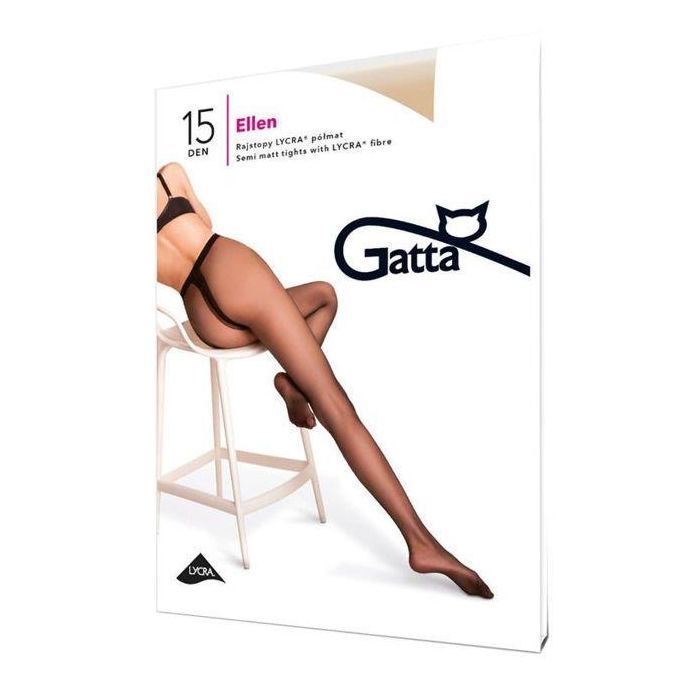 Колготы Gatta Ellen 15 Den Golden - 4-L Фото