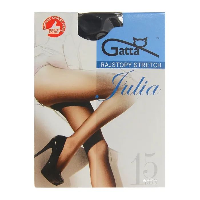 Колготы Gatta Julia Stretch 15 Den Nero - 2 Фото