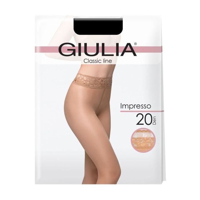 Колготы Giulia Impresso 20 Den Nero - 2 Фото