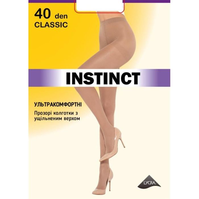 Колготы Instinct Classic 40 Den Nero - 3 Фото