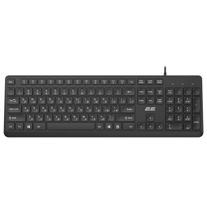 Клавиатура 2E KS405 USB UA Black Фото